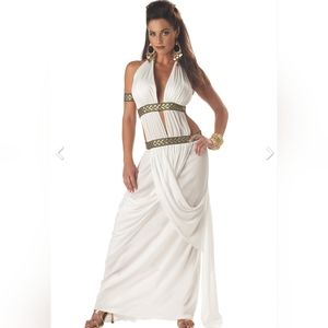 NIB California Costumes Spartan Queen Toga Costume Halloween Small